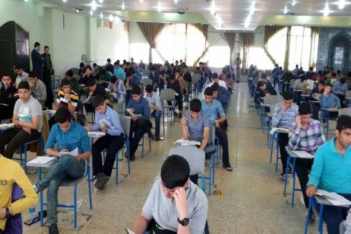 نکات قابل ملاحظه در برگزاری امتحانات شهر تهران