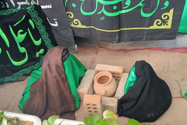  مراسم شهادت حضرت فاطمه زهرا(س) در مدارس بهارستان‌دو