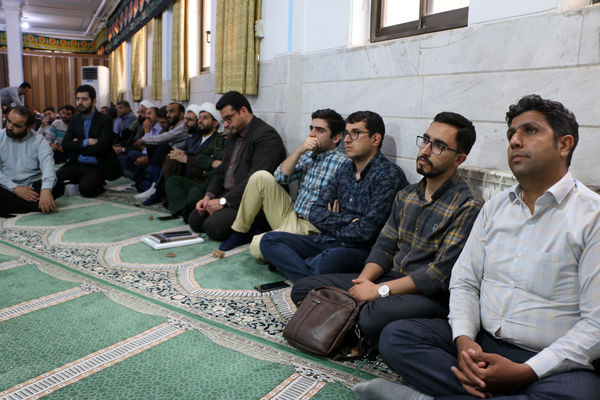 مراسم اربعین شهدای پرواز اردیبهشت در آموزش و پرورش قم