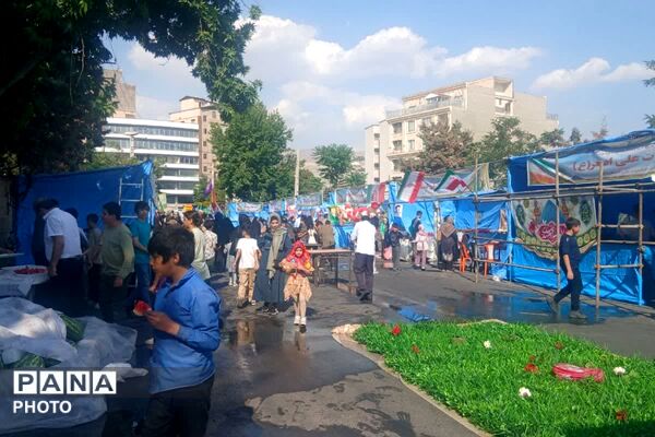 رودهن غرق در شور و شادی برگزاری باشکوه جشن عید سعید غدیر خم