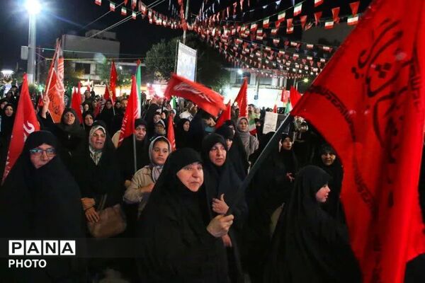 صد و هفتاد و چهارمین تجمع اقتدار و ایستادگی در فردیس