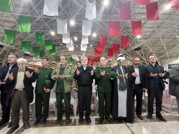 برگزاری ششمین سالگرد شهادت حاج قاسم سلیمانی در گلستان شهدای اصفهان