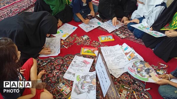 موکب دانش آموزی ،جلوه ای از عشق حسینی