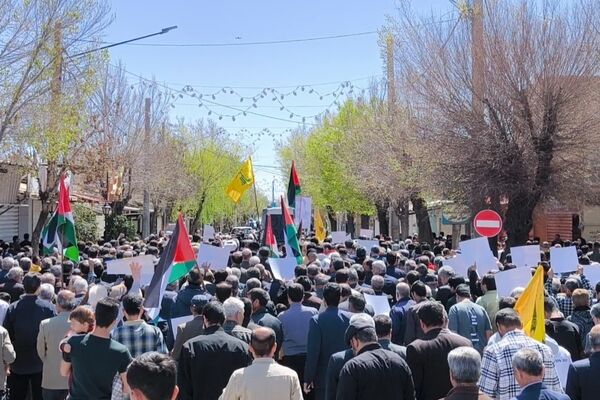 تجلی شکوه راهپیمایی روز قدس در آباده