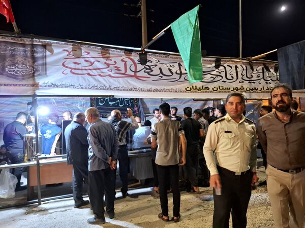 خدمات‌رسانی به زائران اباعبدالله الحسین (ع) درمواکب شهرستان هلیلان 
