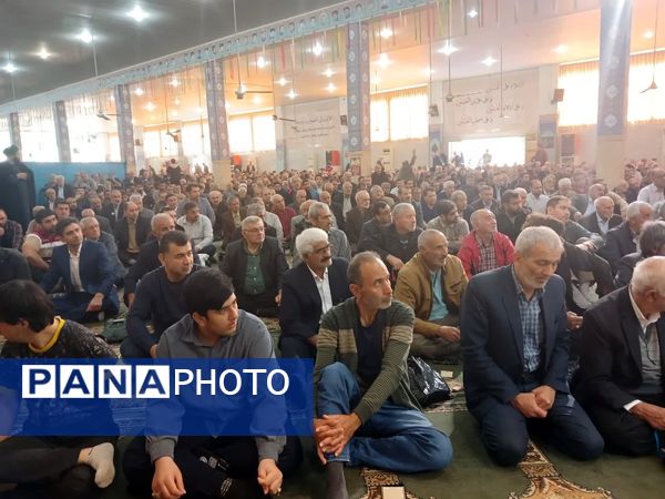 نماز عید فطر در فریدونکنار