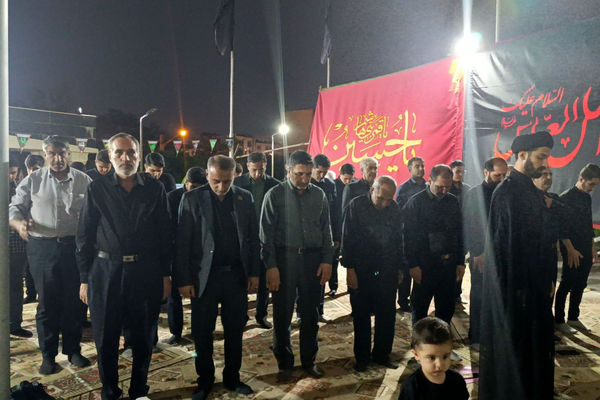 عزاداری دهه اول محرم در اداره‌کل آموزش و پرورش استان فارس