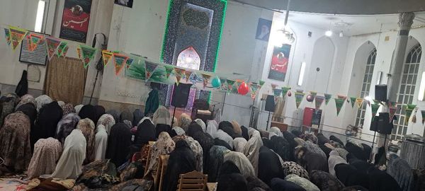 برپایی اعتکاف در مسجد جامع روستای صرم قم