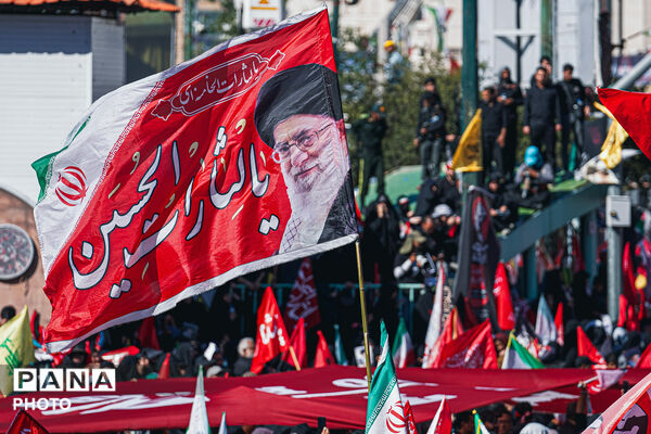 تشییع پیکر رهبر شهید انقلاب در مشهد مقدس-۴
