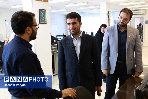بازدید معاون تربیت‌بدنی و سلامت وزارت آموزش و پرورش از خبرگزاری پانا