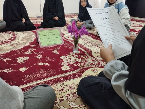 ویژه برنامه گرامیداشت شهادت حاج قاسم در دبیرستان دخترانه رفعت 