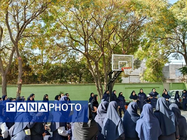 تلفیق ورزش و هنر در دبیرستان وکیلی 3