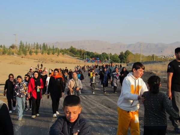 پیاده روی بزرگ خانوادگی شهرستان سملقان