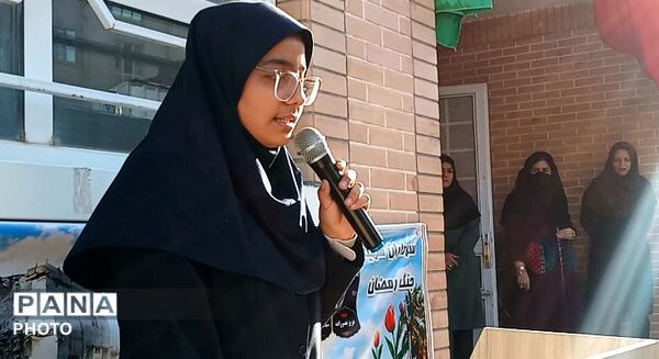 نواخته شدن زنگ مهر  و آغاز سال تحصیلی جدید در دبیرستان خاص فرهنگ شهرستان نیشابور