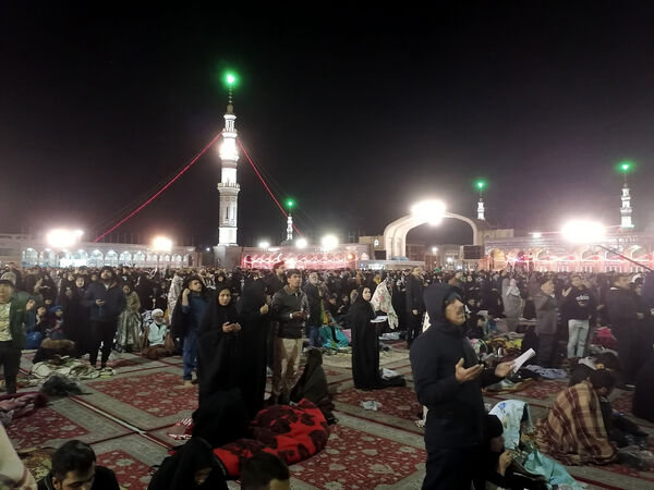 مراسم احیای دومین شب قدر در مسجد مقدس جمکران