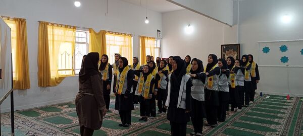 برگزاری اردوی شب مانی سازمان دانش‌آموزی استان البرز 