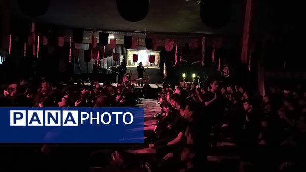 مراسم شب نهم محرم در هیئت فرهنگیان  نیشابور