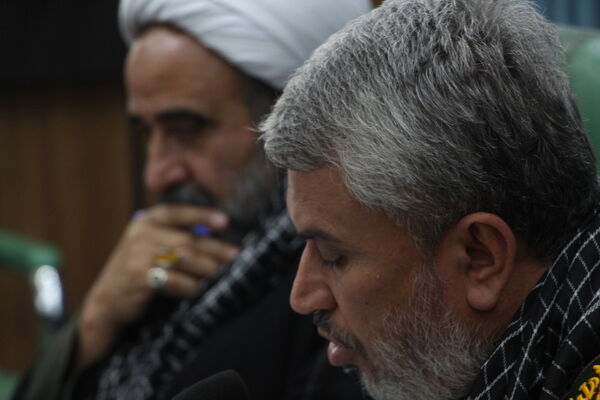 نشست خبری فرمانده سپاه الغدیر با اصحاب رسانه 