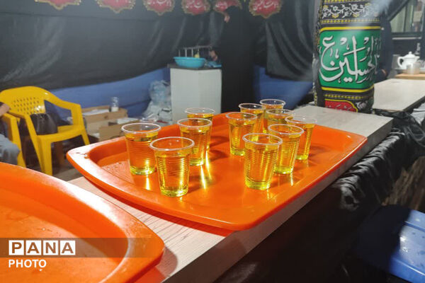 سوگ شب هشتم محرم در جوار مزار شهید گمنام آموزش و پرورش فارس