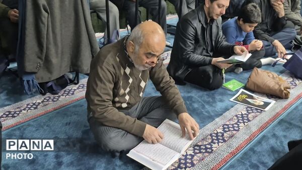 آخرین زمزمه‌های عاشقانه بندگان در شب قدر در مسجد جامع المهدی (عج) فردیس  