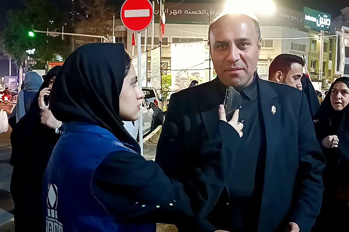 درخشش جامعه فرهنگی و دانش‌آموزی ورامین در دفاع از ارزش‌های ملی