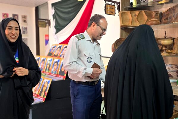 همایش یاوران انقلاب در اداره آموزش و پرورش رباط‌کریم