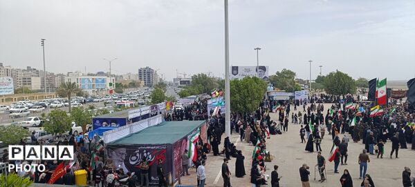 بندرعباس در سوگ اربعین رهبر شهید؛ تجدید پیمان با آرمان‌های امام خامنه‌ای