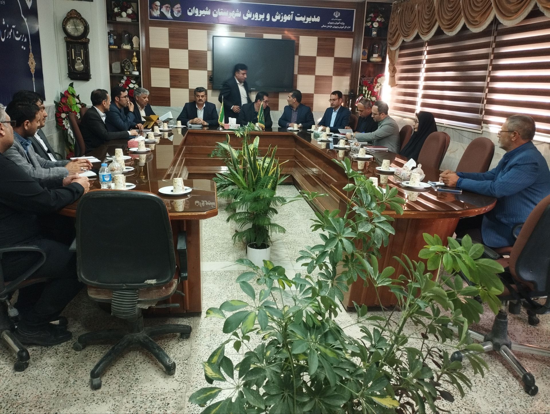 بازدید استانی مدیرکل آموزش و پرورش خراسان شمالی از شیروان