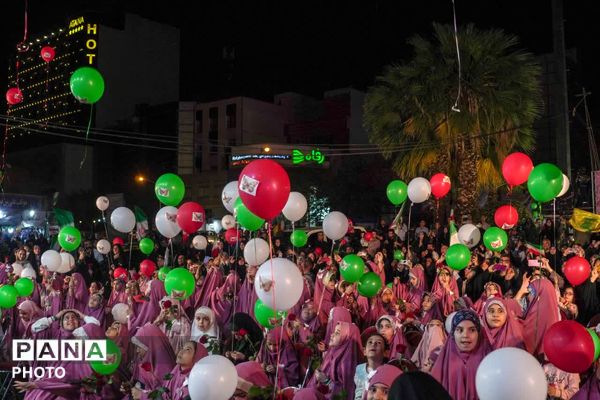 اولین جشن تکلیف دخترانه در تجمعات شبانه