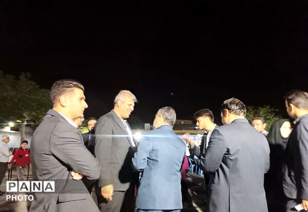  حضور جانباز مینابی در یزد