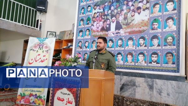 مراسم تکریم و معارفه فرمانده حوزه مقاومت بسیج شهر بار