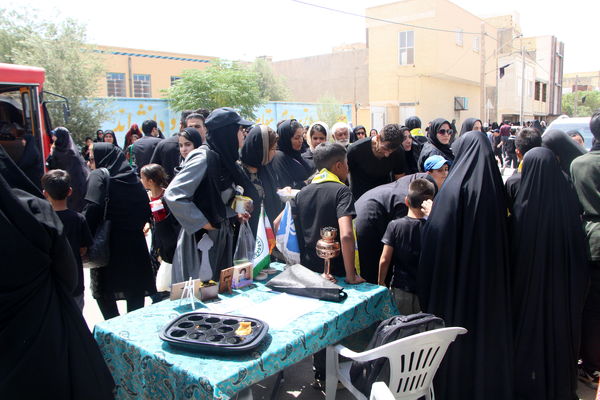 برپایی موکب عشاق الحسین در استان یزد