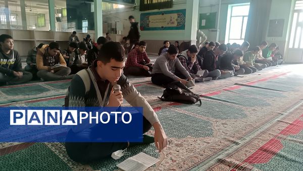 زیارت عاشورا به‌مناسبت وفات حضرت معصومه (س) در نیشابور 