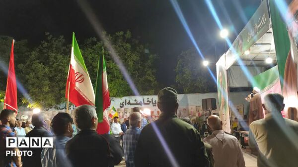 نودو پنجمین موج حضور مردم چهارباغ در شب عید غدیر
