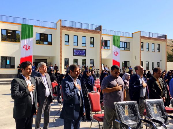 آیین بهره‌برداری و رونمایی از آموزشگاه ۱۲ کلاسه‌ علوی ۱۳ آبان در مشهد