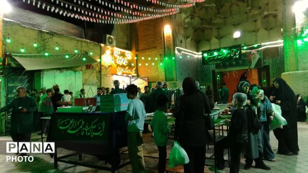 فعالیت چایخانه حضرت زهرا(س) در قاب پانا 