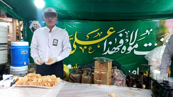 جشن دو کیلومتری عید غدیر در آمل
