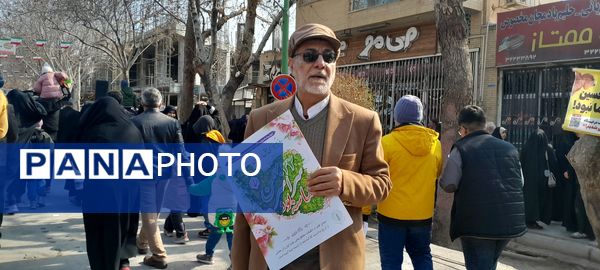 حضور پرشور مردم اصفهانی در راهپیمایی ۲۲بهمن 