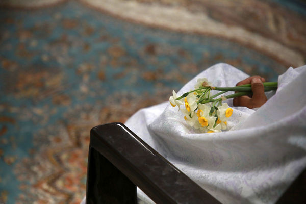 مراسم جشن ازدواج به‌مناسبت نیمه شعبان در مسجد جمکران