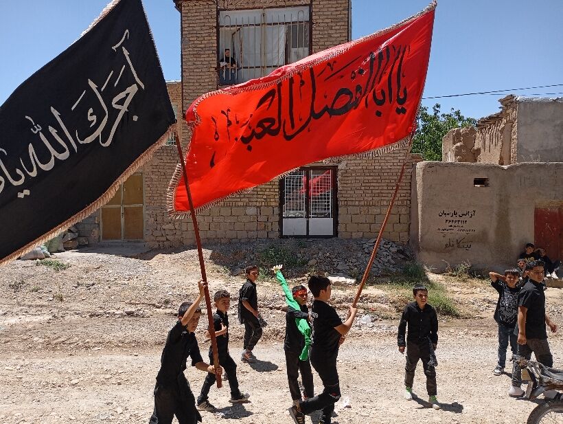 سوگواری سالار شهیدان امام حسین (ع) در روستای گزکوه 