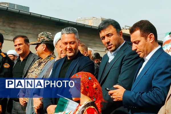 تجلی وحدت ملی در راهپیمایی ۲۲بهمن نصیرشهر 