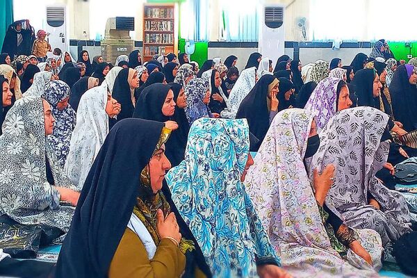 مراسم اولین سالگرد شهدای خدمت در شهرستان باشت