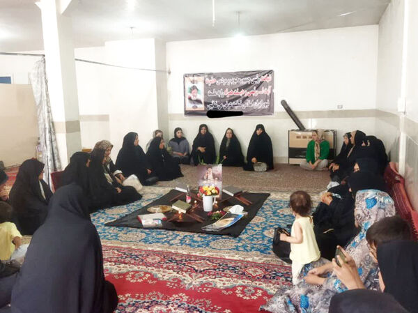 برپایی موکب و نشست بصیرتی به‌مناسبت اولین سالگرد شهید رئیسی