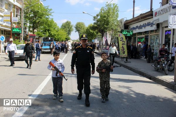 تشییع شهید وطن «مبین مولایی»