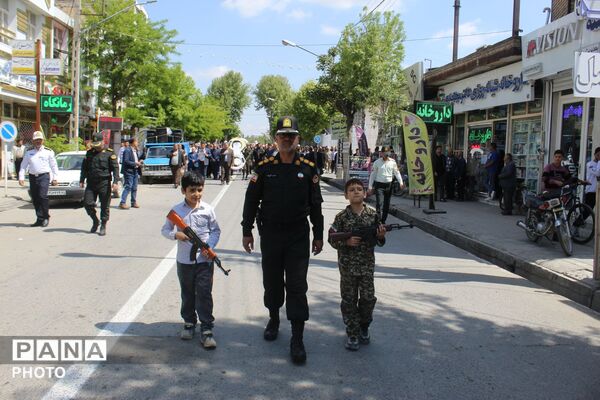 تشییع شهید وطن «مبین مولایی»