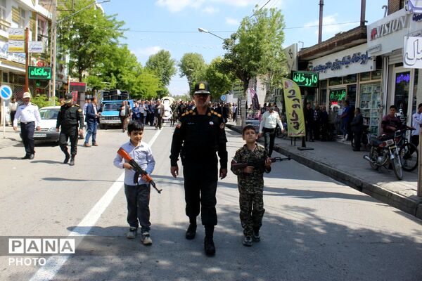 تشییع شهید وطن «مبین مولایی»