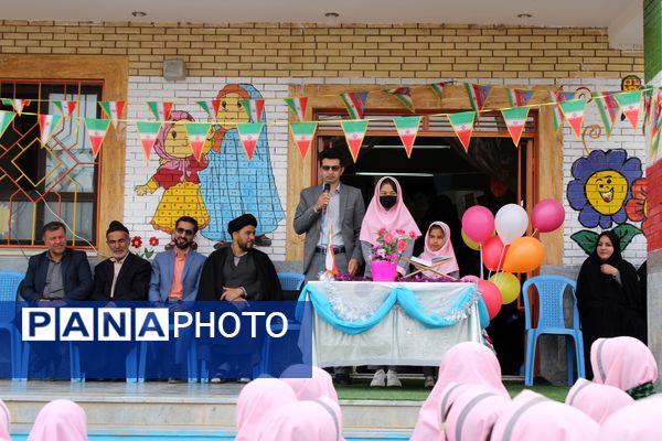 فرود هزار درنای کاغذی بر بام مدارس