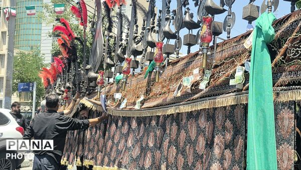 فردیس غرق در ماتم حسین (ع)