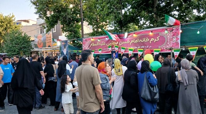 خرم‌ آباد غدیر را جشن گرفت؛ شکوه حضور در خیابان انقلاب
