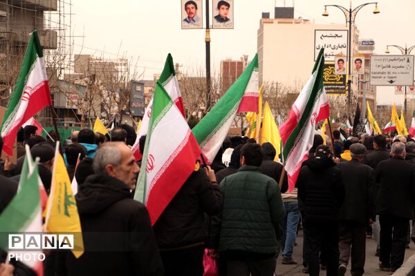 حضور حداکثری مردم و فرهنگیان اسلامشهر در راهپیمایی روز جهانی قدس 